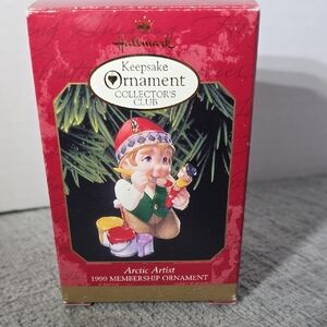 Hallmark Keepsake Ornament - Festive Elf with Red and Green